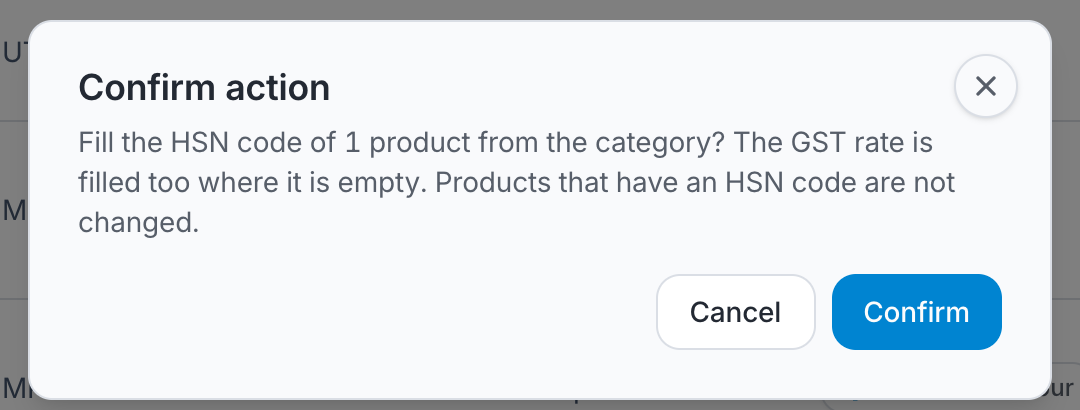 O2M asks before changing anything.